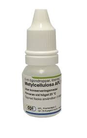 Brist på metylcellulosa.&nbsp;Shit.