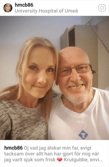 180529 Jag & pappa i Umeå