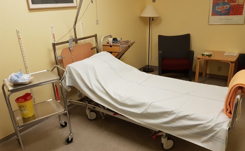 Mycket sjukhus för och runt mig&nbsp;nu